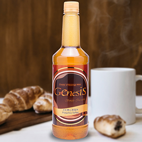 genesis coffee syrup – pistachio toffee flavor